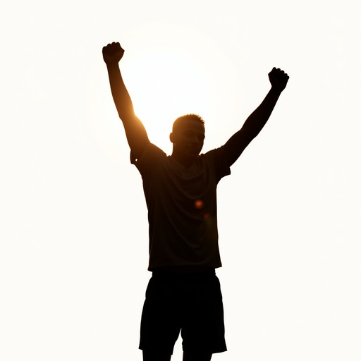 Free Triumphant golden moment Image - Victory, Silhouette, Triumph ...
