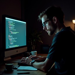 Free Coding Night Intensity Image - Programming, Code, Developer ...