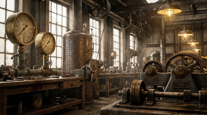 Free Vintage Factory Interior Image - Industrial, Vintage, Factory ...