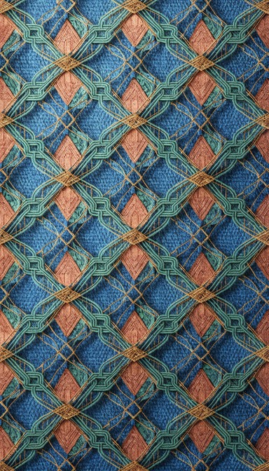 Free Woven Voxel Tapestry Image - Textile, Pattern, Geometric ...
