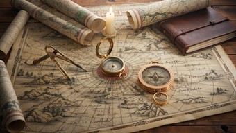 Early Mapping Tools Free Antique Cartography Tools Image - Cartography, Antique, Maps ...