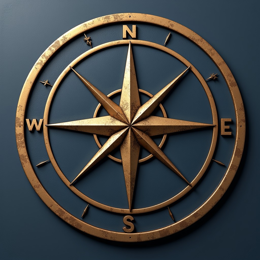 Free Brass Navigation Compass Image - Compass, Brass, Navigation ...