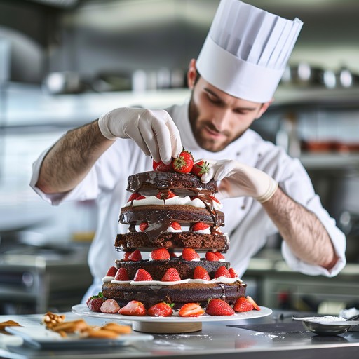 Chef Cook Cake Free Chef Decorating Cake Image - Chef, Cake, Decorating | Download at ...