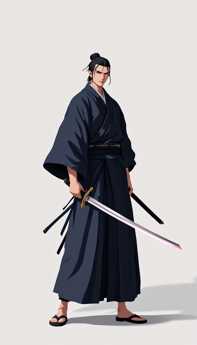 Samurai Robe Direction Free Samurai Warrior Pose Image - Samurai, Warrior, Battle | Download ...