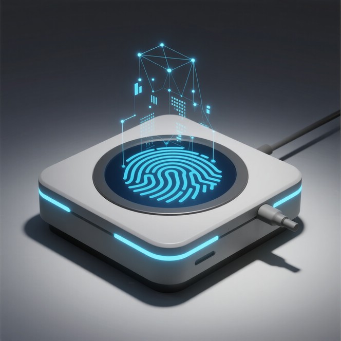 Free Digital Identity Scanner Image | Download at StockCake