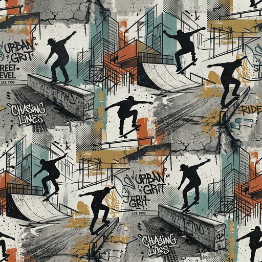 Free Urban Skate Pattern Image - Skateboarding, Urban, Pattern ...