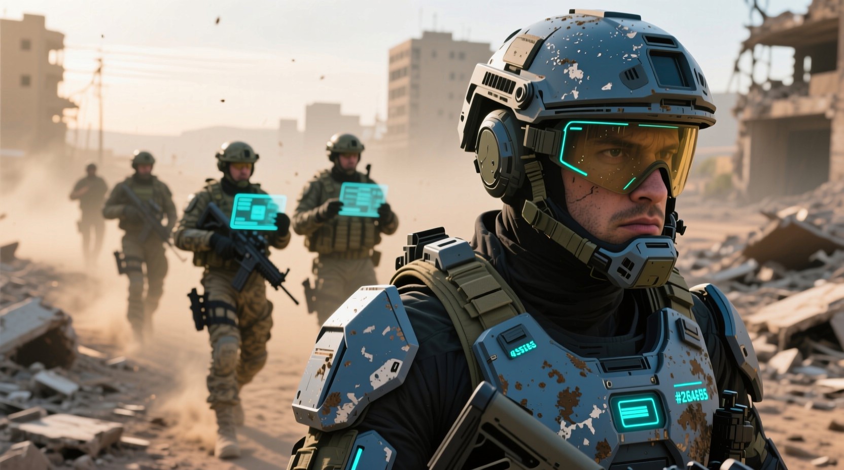 Free Future Combat Zone Photo - Futuristic, Soldiers, Warfare ...