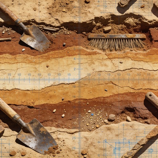 Free Layered Excavation Discovery Image - Archaeological, Excavation ...