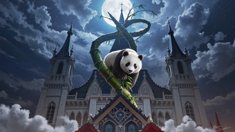 Mistral Panda Free Spectral Panda Ascending Image - Panda, Gothic, Spectral ...