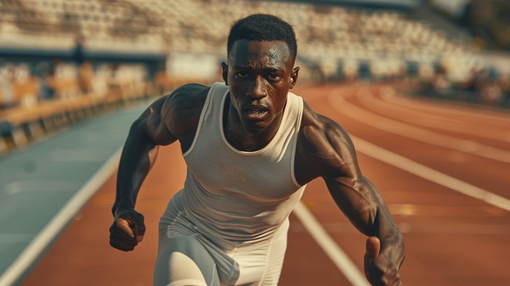 Free Intense Sprint Finish Image - Athlete, Sprinter, Running ...