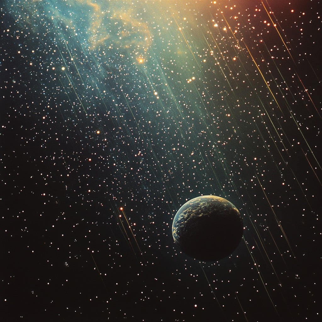 Free Cosmic meteor shower Image - Cosmos, Meteors, Planet