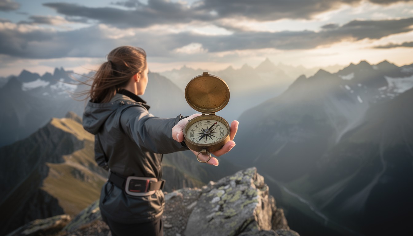 Free Compass Guides Adventure Image - Adventure, Compass, Mountain ...
