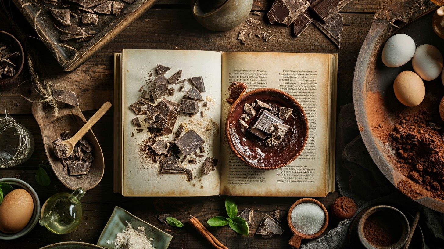 Free Chocolate Cooking Preparation Image - Chocolate, Cookbook, Baking ...