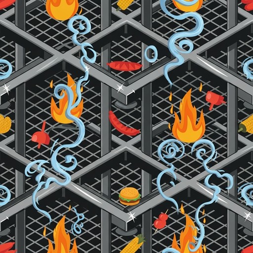 Free Sizzling Grill Pattern Image - Grill, Bbq, Flames | Download at ...