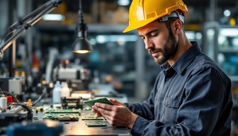 Free Engineer Inspects Electronics Image - Engineer, Electronics ...