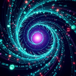 Free Digital Data Vortex Image - Cyberpunk, Vortex, Neon | Download at ...