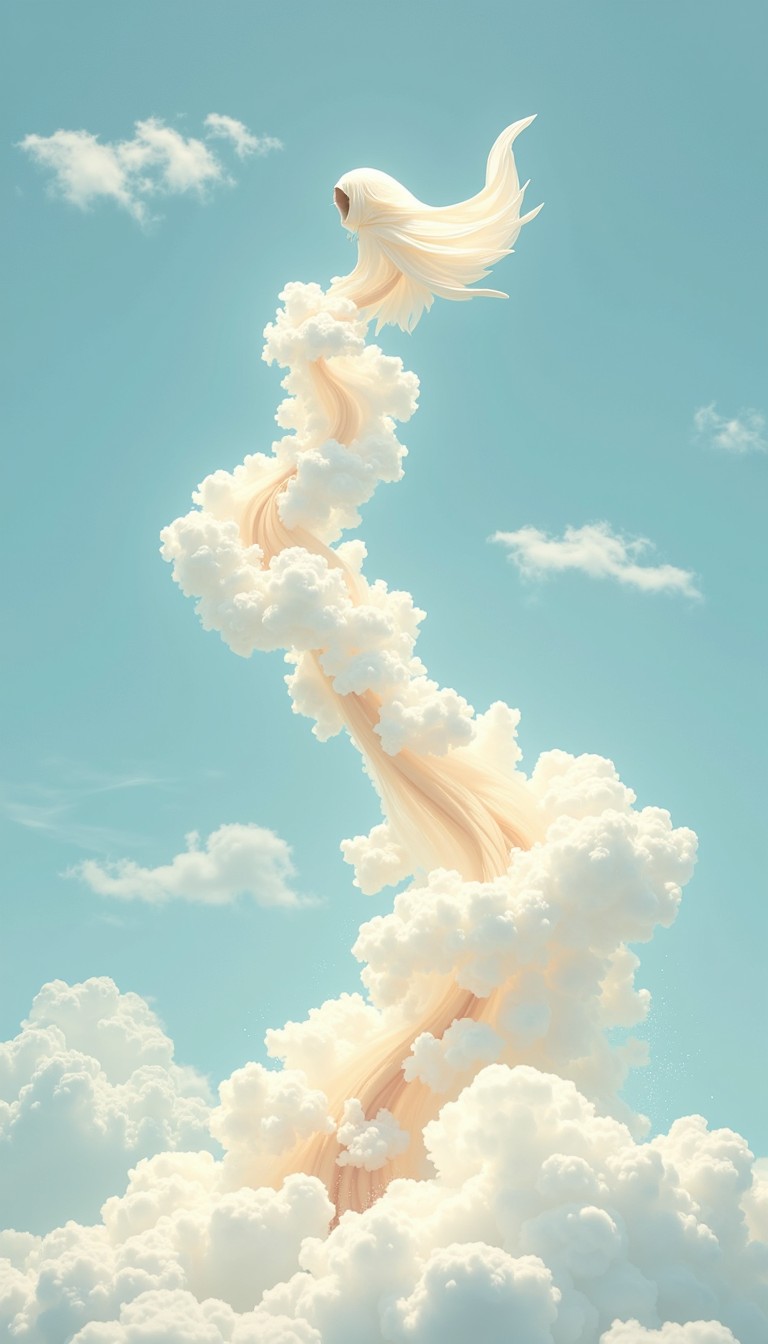 Free Dancing Cloud Spirits Image - Whimsical, Dreamy, Clouds | Download ...