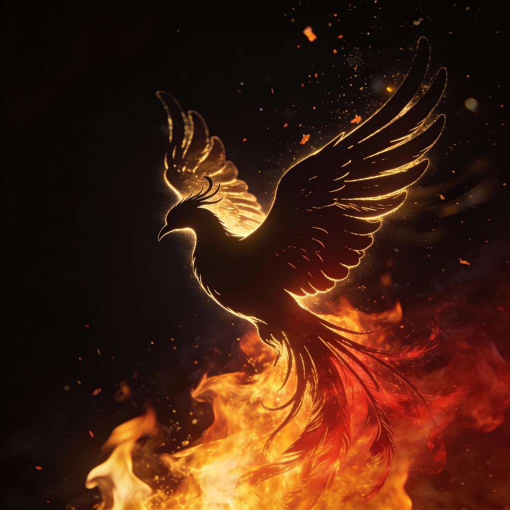 Phoenix Rising Flame Free Rising From Flames Image - Phoenix, Rebirth, Transformation ...