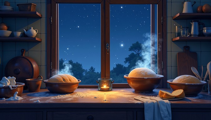 Free Nocturnal Baking Serenity Image | Download at StockCake