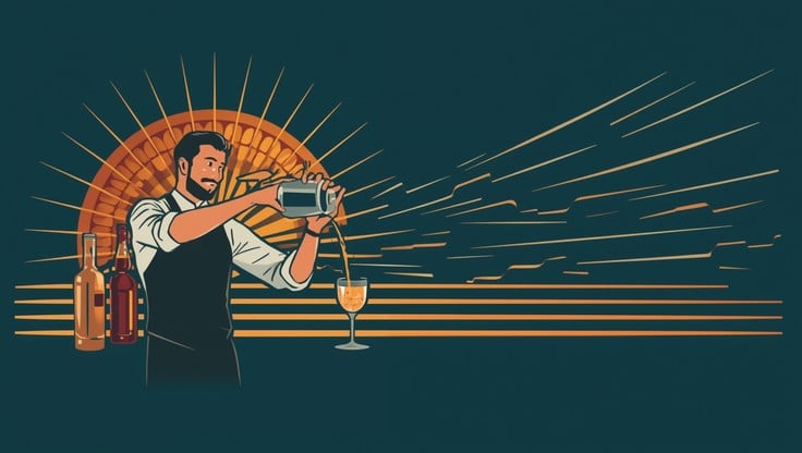 Free Mixology In Motion Image - Bartender, Mixology, Illustration ...