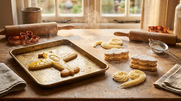 Free Flying Cookie Fantasy Image - Airplane, Cookies, Shortbread ...