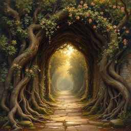 Free Ancient Tree Gateway Image - Archway, Portal, Gateway | Download ...