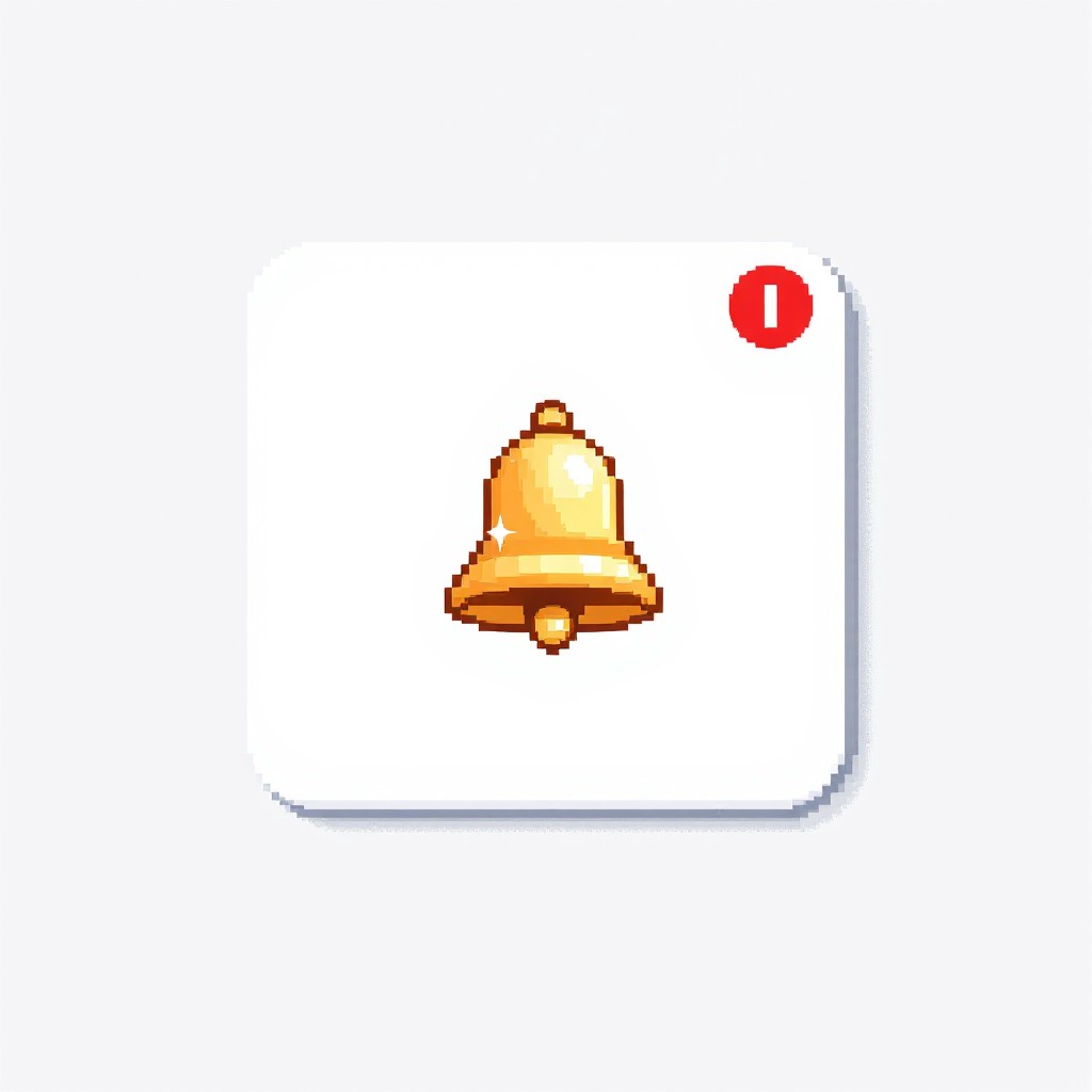 Free Golden Subscribe Button Image - Pixel, Subscribe, Bell | Download ...