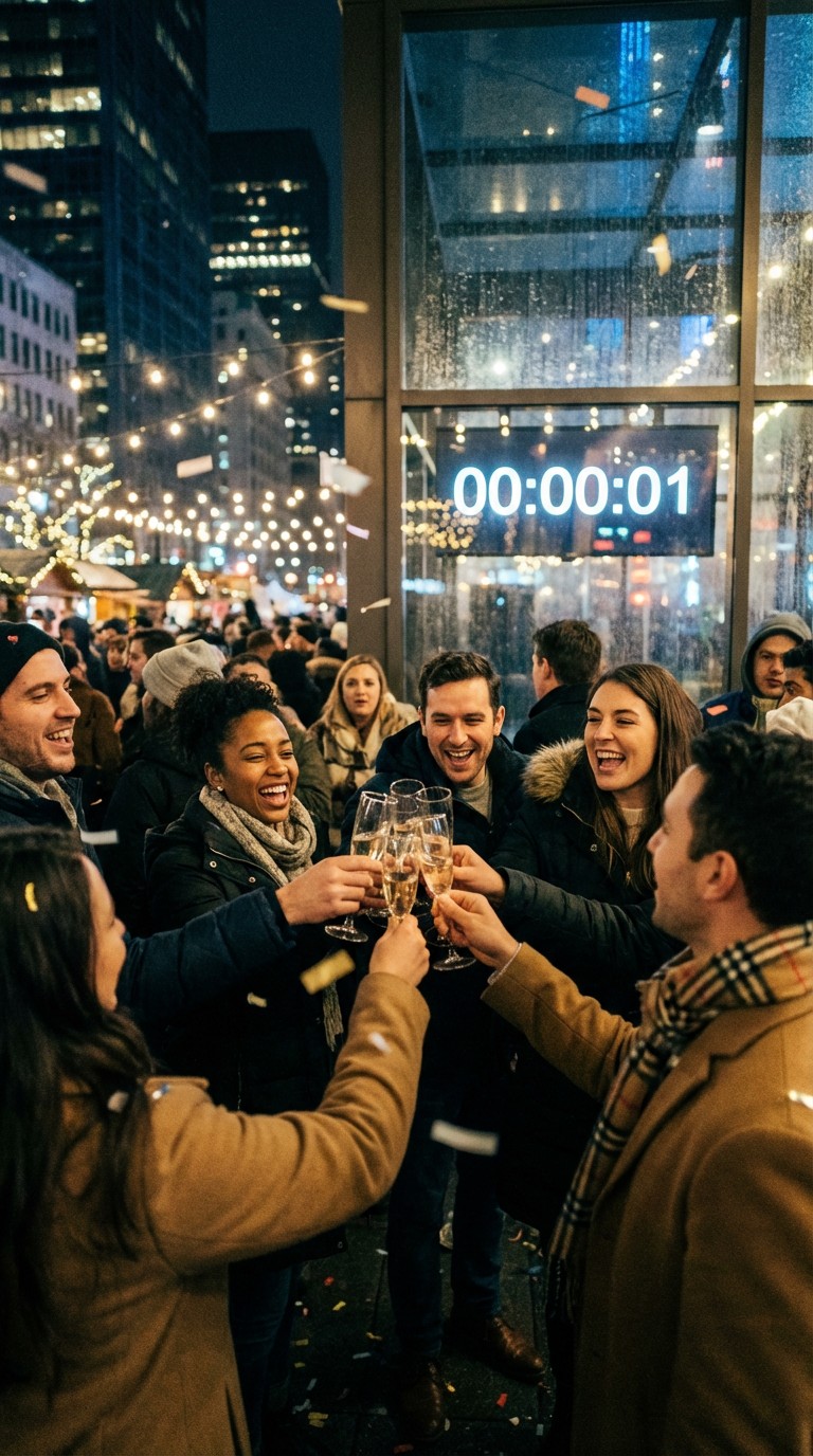 Free Midnight Toast Celebration Image - Celebration, Toast, Champagne ...