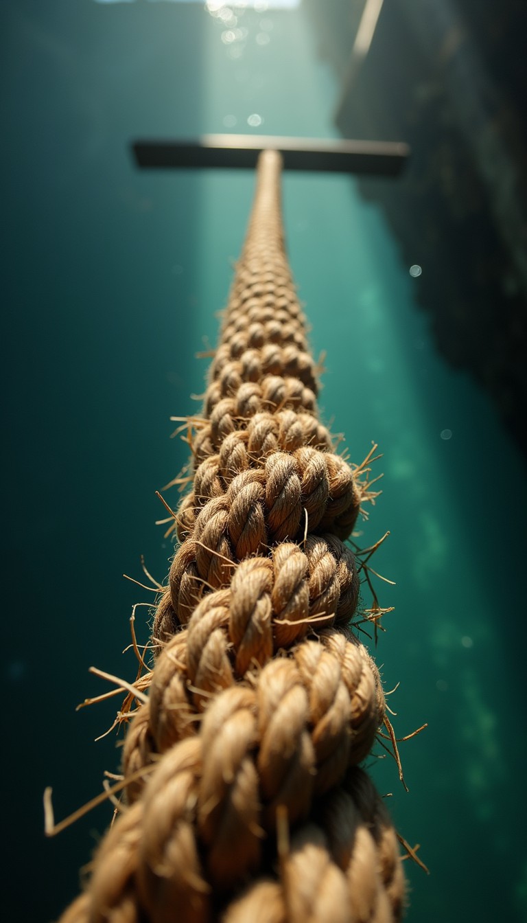 Water Rop Image Free Rope Through Water Image - Rope, Underwater, Teal | Download at ...