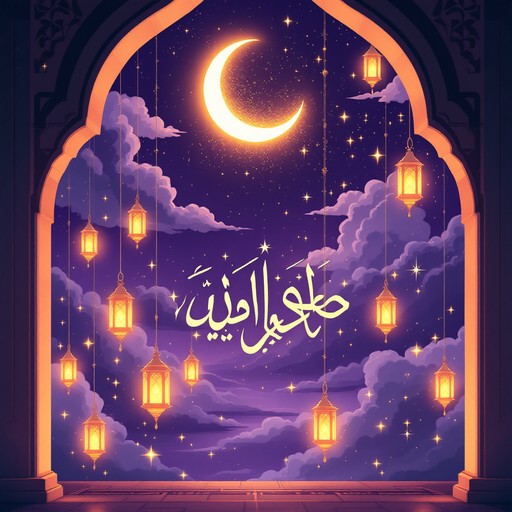 Ramadan Boogey Free Magical Ramadan Night Image - Ramadan, Lanterns, Moon | Download ...