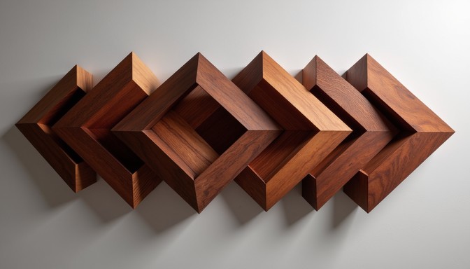 Geometric Handcraft Free Geometric Wooden Sculpture Image - Wooden, Sculpture, Geometric ...