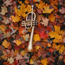 Trumpet Array Free Autumn Trumpet Rest Image - Autumn, Trumpet, Leaves | Download at ...