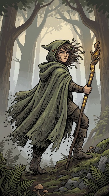 Free Pixel Forest Guardian Image - Pixel, Ranger, Forest | Download at ...