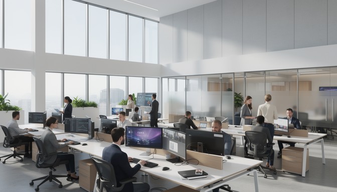 Free Modern sanitized workspace Image - Office, Workspace, Sanitizer ...
