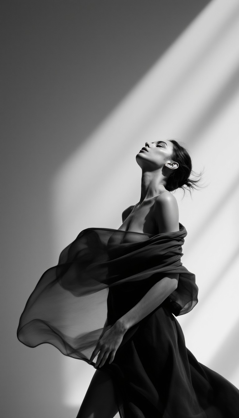 Shadow Dancing Style Free Graceful Shadow Dance Image - Minimal, Ethereal, Elegant ...