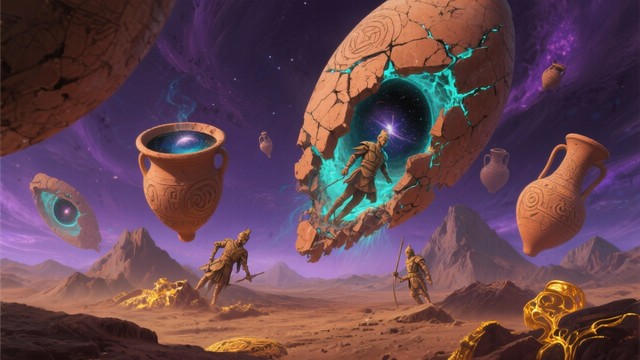 Space Pottery Example Free Ancient Cosmic Pottery Photo - Terracotta, Artifacts, Warriors ...