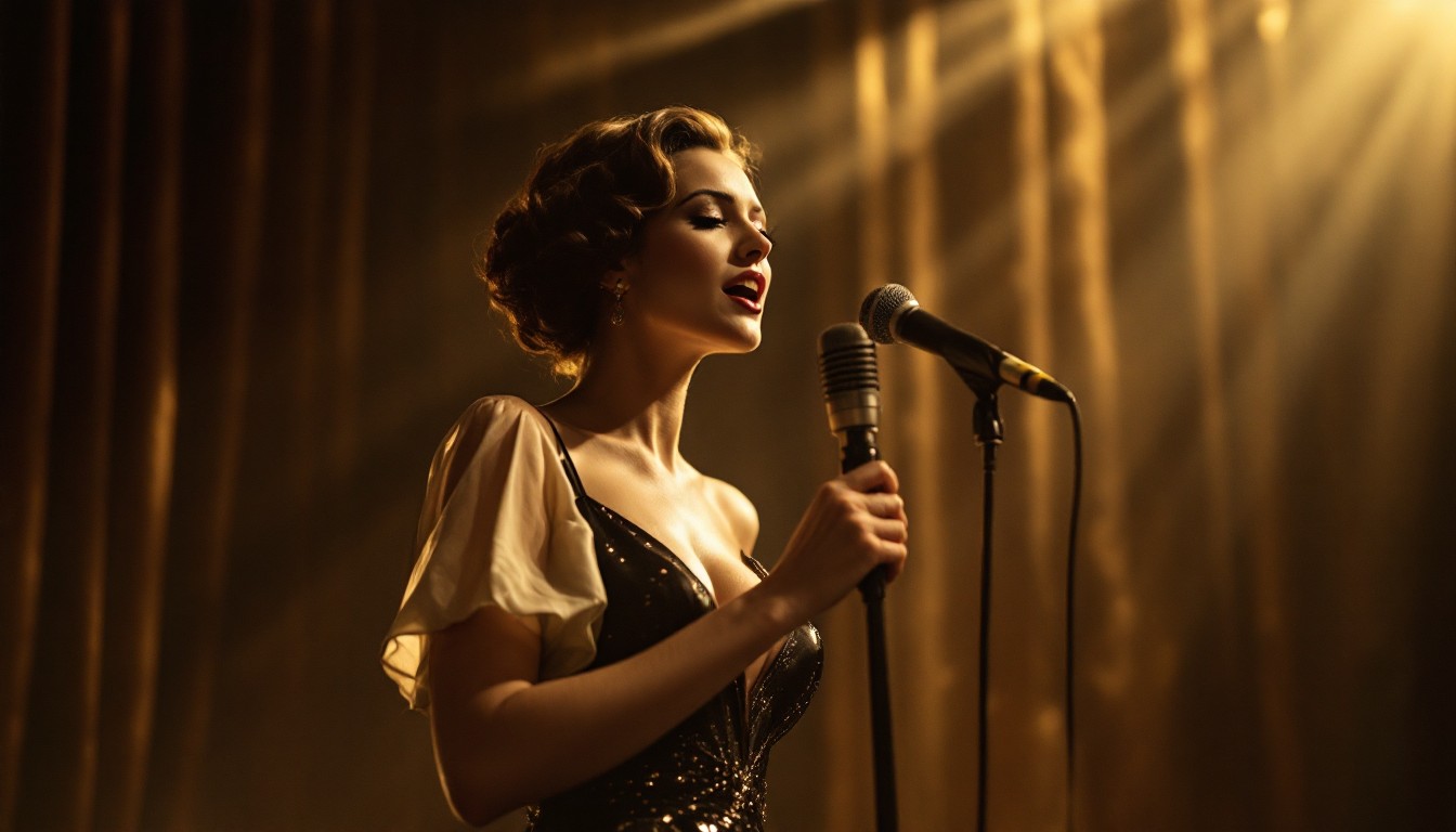 Free Golden Era Vocalist Image - Singer, Vintage, Microphone | Download ...