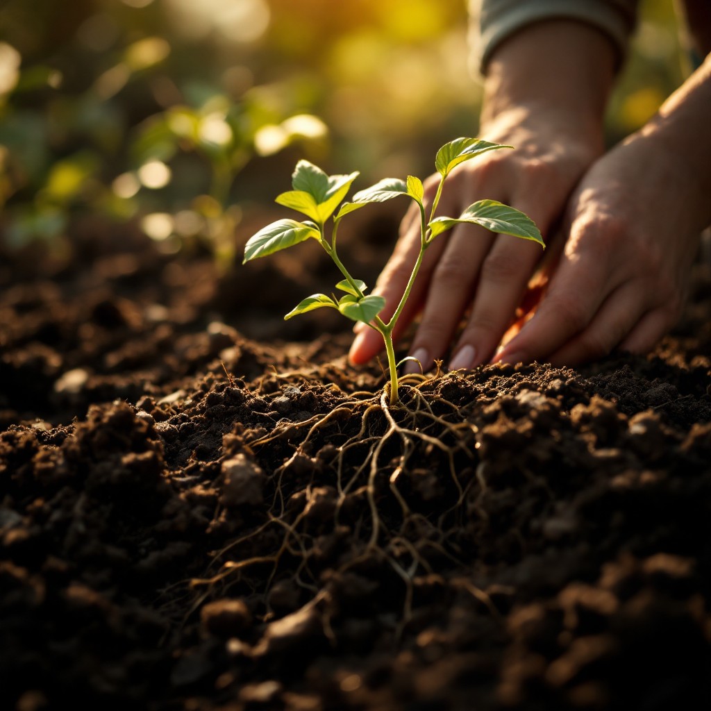 Root For Earth Week Free Nurturing Earth's Roots Image - Hands, Soil, Roots | Download at ...