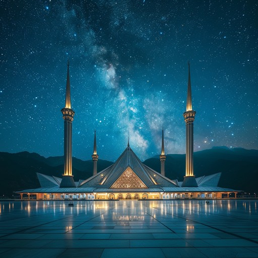 Free Starry Night Mosque Image - Mosque, Stars, Night | Download at ...