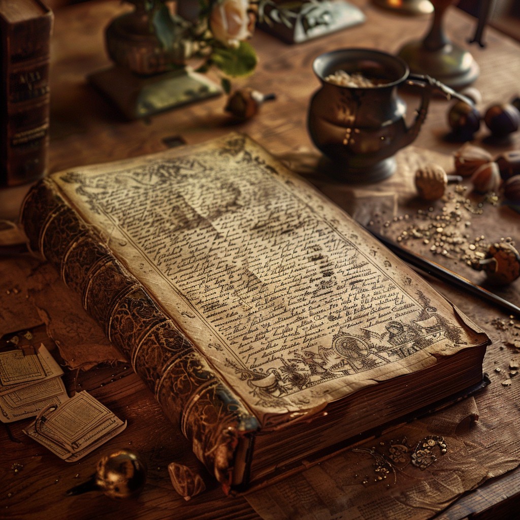 Free Ancient manuscript table Image - Ancient, Manuscript, Table ...