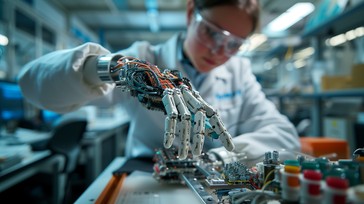 Free Engineer Testing Robot Image - Engineer, Robotics, Technology ...