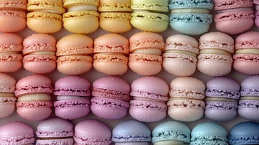 Free Colorful macaron rows Image - Macarons, Dessert, Pastel | Download ...