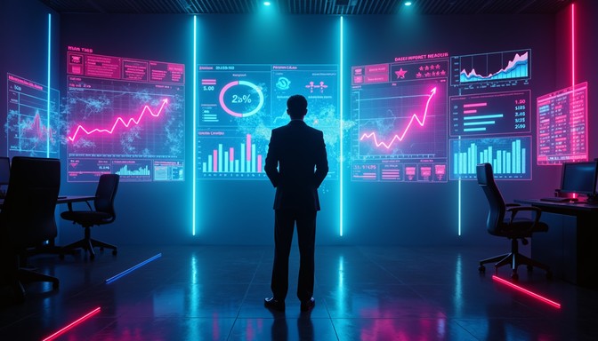 Free Digital Dashboard Interface Image - Futuristic, Holographic ...
