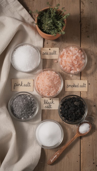 Salt Display Free Gourmet Salt Collection Image - Salts, Kitchen, Cooking | Download ...