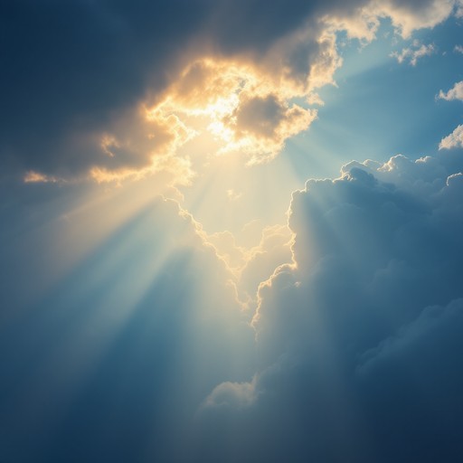 Free Divine Sky Breakthrough Image - Cloudscape, Sunbeams, Skyscape ...