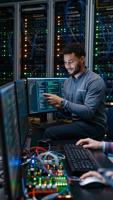 Free Engineer Analyzing Data Image - Engineer, Technology, Analysis ...