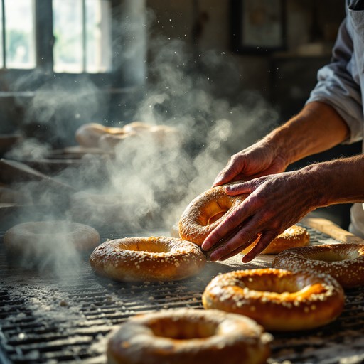 Free Steamy Bagel Crafting Image - Bagels, Baking, Artisanal | Download ...