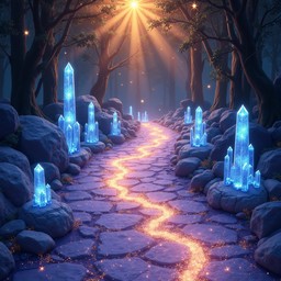 Free Mystical Crystal Path Image - Magical, Pathway, Crystal | Download ...