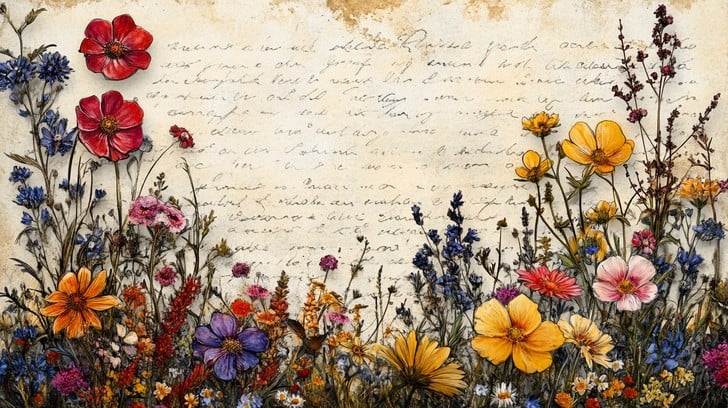 Free Vintage Floral Art Image - Vintage, Flowers, Art | Download at ...