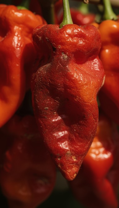 Download Fiery Ghost Peppers Image - Peppers, Ghost, Spicy | StockCake